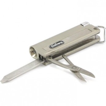 Складные ножницы с фонарем DAIWA Led Fishing Tool (7113) Складные ножницы с фонарем DAIWA Led Fishing Tool (7113)